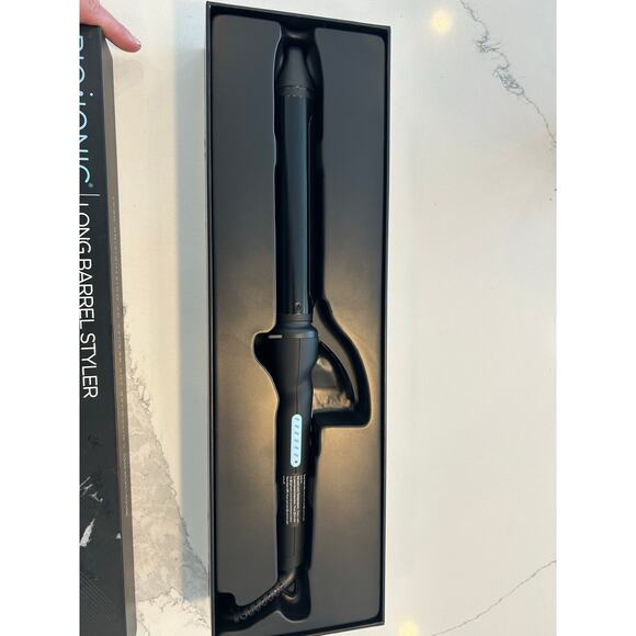 Bio Ionic Long Barrel Curling Iron 1.25 Inch Pro Styler for Loose Waves - Picture 8 of 8